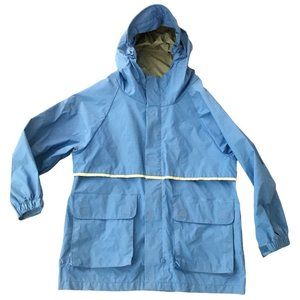 Pro Rainer Kids Raincoat Rain Jacket Blue Vent Fishing Boys Girls Kids Small 8